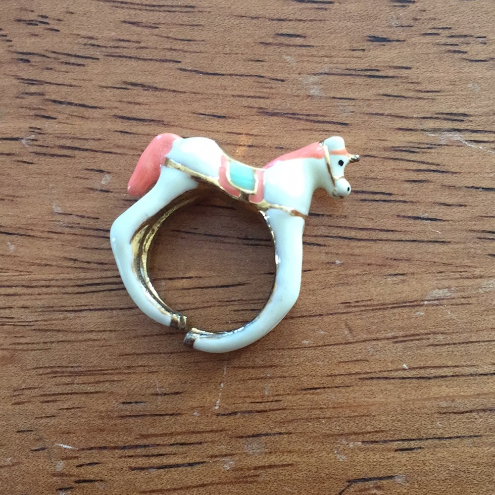 Kate Spade unicorn ring size 8